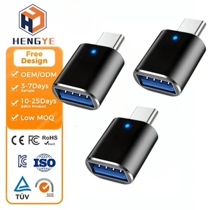 Wholesale High Speed USB 3.0 to USB-C OTG Adapter with OTP Protection for Mobile Phone Charging & Data Transfer