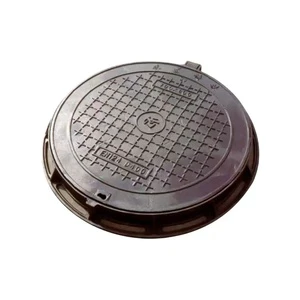 JINYE Custom Logo D400 Universal Version Polymer Concrete Modern Highway Manhole Cover B125 C250 EN Model Anti-Corrosion 1 Year