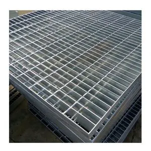 Construction Building Material Metal Serrated Drainage Covers Steel Grating