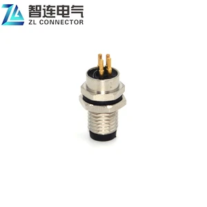 M8 4pin Back Panel Mount Connector