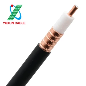 Professional Office 50 Ohm 1/2 Inch Rf Coaxial Cable Super Flexible 1/2 Feeder Cable With SMA BNC TNC N Connector