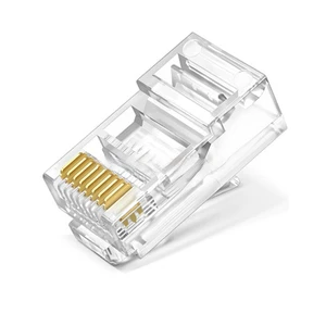 Internet Cable Connecting Plug Cat5e Cat6 Cat7 UTP FTP 8p8c/6p4c/4p4c RJ45 Connector for Patch Cord