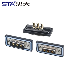 IP67 Waterproof DB15 26 Pin 3W3 7W2 11W1 Insert Board Bend D-SUB Solder PCB Male Female Connector