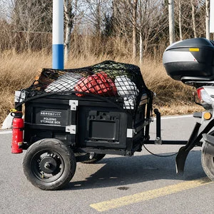 Custom 300kg Motorcycle Pull Behind Heavy Duty Cargo for Delivery Food Truck Night Market Pet Transport