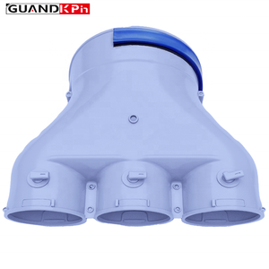 PP Plastic Multi Port Duct Connector /Branch Connector For HVAC Ventilation Pipe Fitting