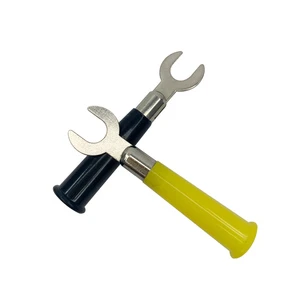 6mm Spacing Solderable U-Shaped Banana Plug Fork Spade Type Banana Connector for Terminal Blocks/Binding Posts