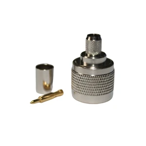 N-C-J5D N Male 5d-fb Crimp RF Coaxial Connector N Male Connector for 5DFB 300 Cables