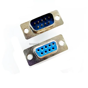 D-Sub Connector 9-Pin Female/Male Socket Solder Cup DB9 DR9 DP9