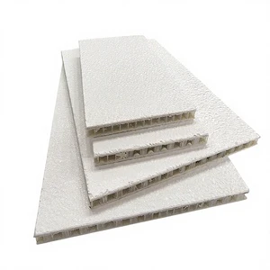 JIUNING JNC 01 High Strength Lightweight GFRP Composite FRP PP Honeycomb Sandwich Panel for Exterior/Interior Wall Construction