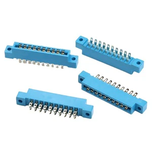 3.96mm Pitch 72pin Card Edge Connector 805 Series PCB Mount Slot Solder 72p Card Edge Female Connectors