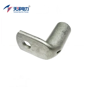 D-M LDIN 90 Degree L-Shaped Right Angle Connector Cold Pressed Terminal Block For Automotive Crimping Copper Tube Cable Eyelet