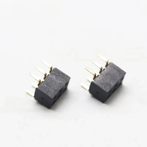 Factory Connector 2.54Mm 2x3P 2x4P 2x5P 2x6P 2x7P 2x8P Double Row Female Header SMT 7.62 Space Female Header Connectors
