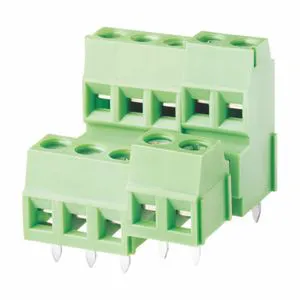 PCB Screw Terminal Block Euro Double Row Screw Terminal Connector 3.5/3.81mm