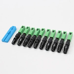FCJ Fiber Optic Fast Connector Sc Apc Sc Upc Ftth Fibra Optica Quick Connector Assembly Connector