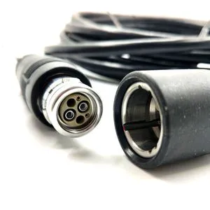 Compatible camera to fiber connectors and cable fuw puw HDTV 3K 93C