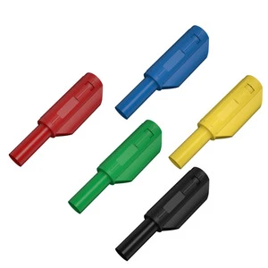Tigerwill Manufacturer Stackable Nickel Plated Banana Plug 4mm Banana Connector High Quality Connectors