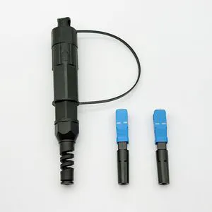 Waterproof Fiber Optic Connector FIBERVISION Water-proof Connector Fiber Optic Fast Connector Quick Adaptor