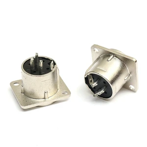 XLR Audio or Video Connector 3Pin male socket
