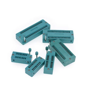 IC Locking Seat Movable Socket 51 Single-chip Microcomputer Chip test Base Width and Narrow-body 14/16/20/24/40P