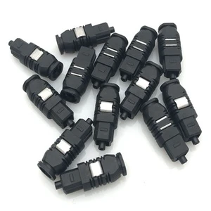 Best Price Black Toslink Fiber Optic Connector PVC Material HUB Converter for Video and Audio