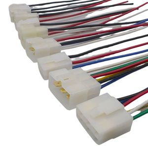 Custom OEM/ODM Electronic Cable Harness JST XH 4-Pin Adapter Connector PBT/Nylon/Rubber Insulation IP66 Rated for Computer