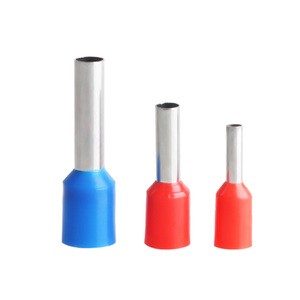 Quick Ferrule Brass Tubular Insulators Copper Tube Terminals For Cable Wire Electrical Terminal Connectors Crimp Connector
