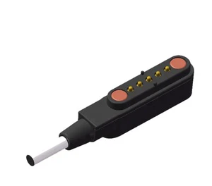 5 Pin Pogo Pin Cable Power Connector Male and Female Laptop Electronic Device Magnetic Pogo Pin USB Connector Smart Cup Ring