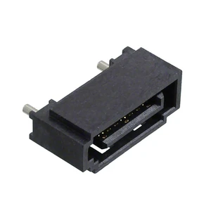 1.27mm Pitch BTB Hard Disk Connector Female Socket SATA 7P Single-slot Board-to-board Connector, SMT IP20, Mezzanine Connectors
