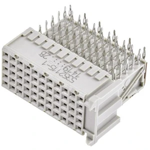 Original TE Connectivity 5352115-1 Hard Metric Backplane Connectors, PCB Mount Receptacle, ≤1 Gb/s, 55 Position, 2 mm