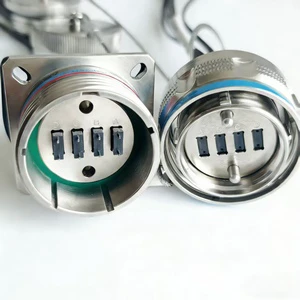 GYM Series - High-density - Circular Waterproof Aviation Connector for Optical Fiber Connection