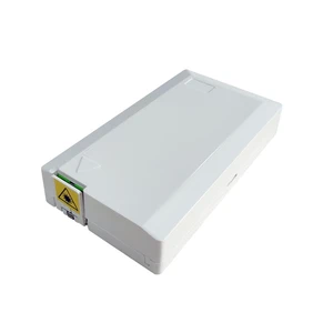 FTTH 1 Port Mini Dust Proof Optical Surface Box Wall Terminal Mount Fiber Faceplate Box