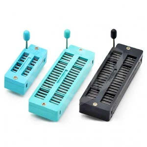 3M 40P16P Locking IC Socket, IC Test Socket, Universal Type, Narrow Body, 40-Pin