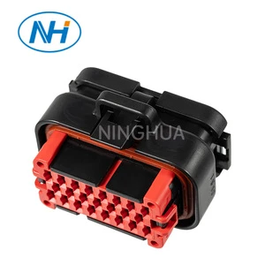 TE Connectivity AMPSEAL Series 23-Way Automotive Plug Connector PBT 770680-1 Quick Connector Auto Fuel Line Adaptor Male/Female