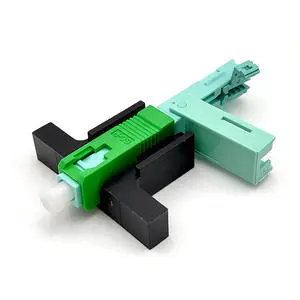 Hot Sale Universal Compatibility SC/APC Singlemode Fiber Optic Connector for Optical Fiber Patch Cords