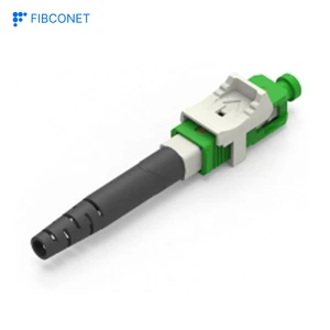 Telecom Grade SC UPC Quick Connector Reusable Fiber Optic Fast Connector for Drop Cable
