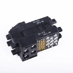 INNOOTEC DJ-37T/Z 37 Pin Hybrid Power Signal Connector 75A 35A 5A Right Angle PCB Mount Header Receptacle Blind Mating EV/ES