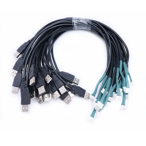 Manufacturer JST GH SM Connector 3 Pin Wire Harness Molex Wire Custom JST PH Connector USB To Computer Wire Cable