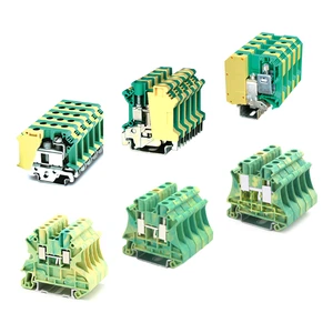 CE RoHS Certification Screw Feed Connector Din Rail Terminal Blocks for Electrical