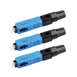 Fiber Fast Connector FIBERVISION HX01 SC UPC Single Mode Quick Connector for Fiber Optical Splitter FTTX Use