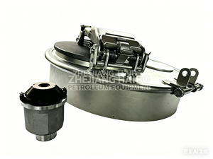 560mm Aluminum Manhole Assembly with Anti-Spill Breather