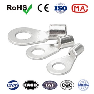 Copper OT Terminal Block Cable Wire Connector with O-Ring Crimp Terminal for Electrical Connections