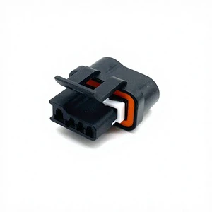4 Pin Hybrid Automotive Copper ABS Waterproof Connector Composite Generator Plug 12124898 For Chevrolet Buick