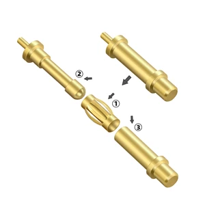 Shenzhen LIKE High End Custom Gold Plated Lead Free Copper Banana Plug Pin