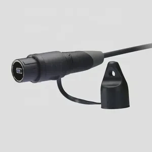 MPO Connector OM3 12-core Multi-mode Fiber Optic Cable With MPO To LC Patch Cord For Internet Use