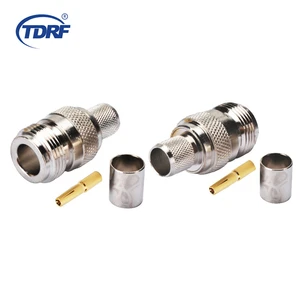 N Type RF Coaxial Female Connector for RG58 RG8