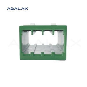 Factory Wholesale Data Center High Quality 4 Port Reduced Flange Polyetherimide UF Brand Adapter Fiber Optic Sc/apc
