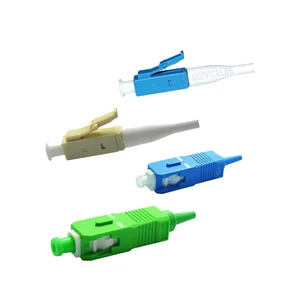 Fiber Optic 0.9MM Connector SC UPC Adapter SC Fiber Connector for FTTH