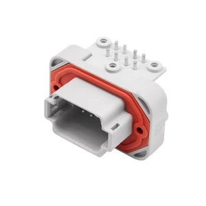 Jiefond DEUTSCH DT Series Male/Female Nylon Pin Header Automotive Waterproof IP67 Connector DT13-8P