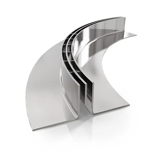 Customized Stainless Steel Special-shaped Drainage Ditch Linear Manhole Covers for Outdoor Park and Residential Area Drainage