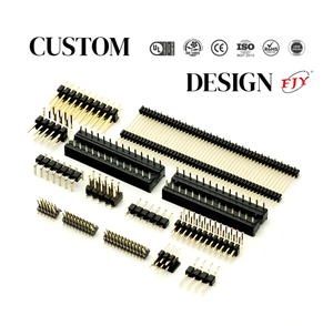 Customized Female 4Pin 7Pin Header Connector Pitch 2.54mm Box Ejector Header Female Pin Header